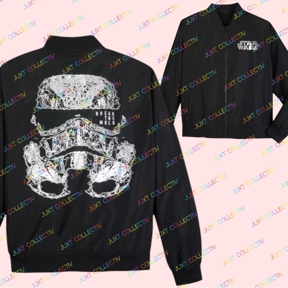 NWT Disney Parks Star Wars Stormtrooper Bomber Jacket